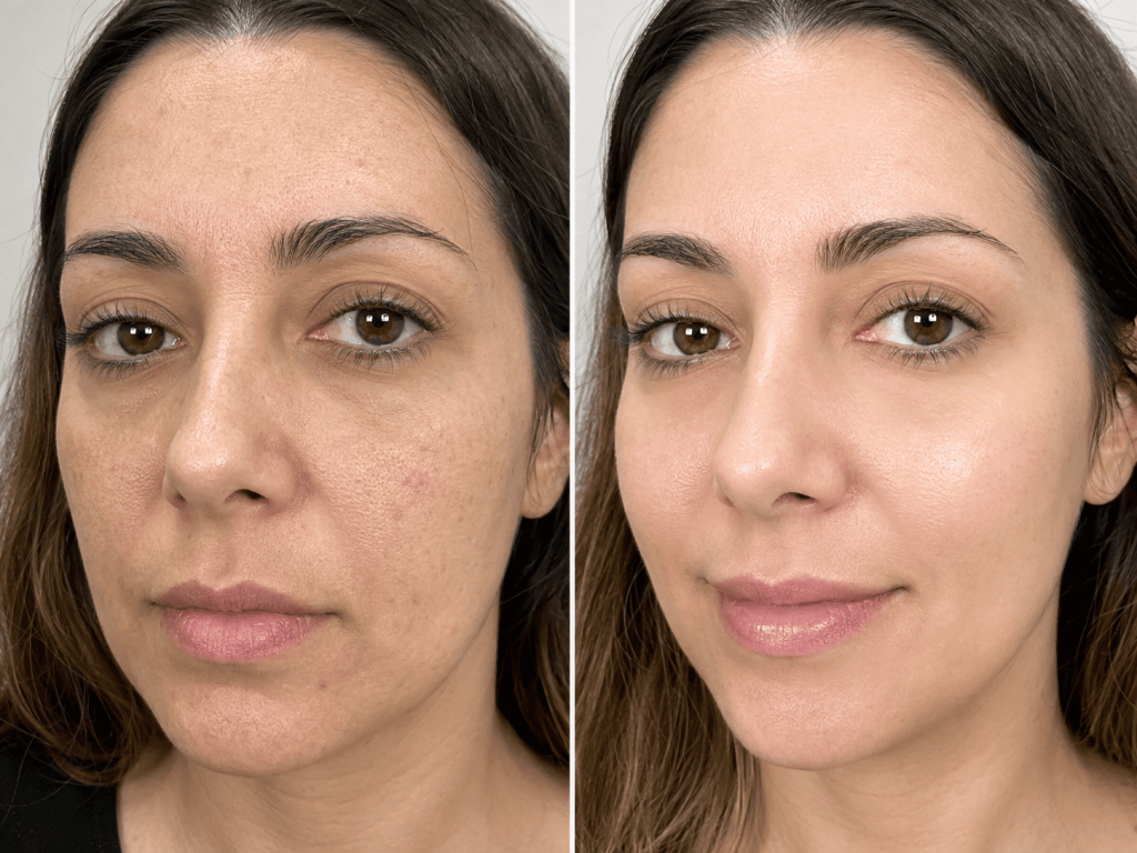 Carbon Peel Laser Prima e Dopo